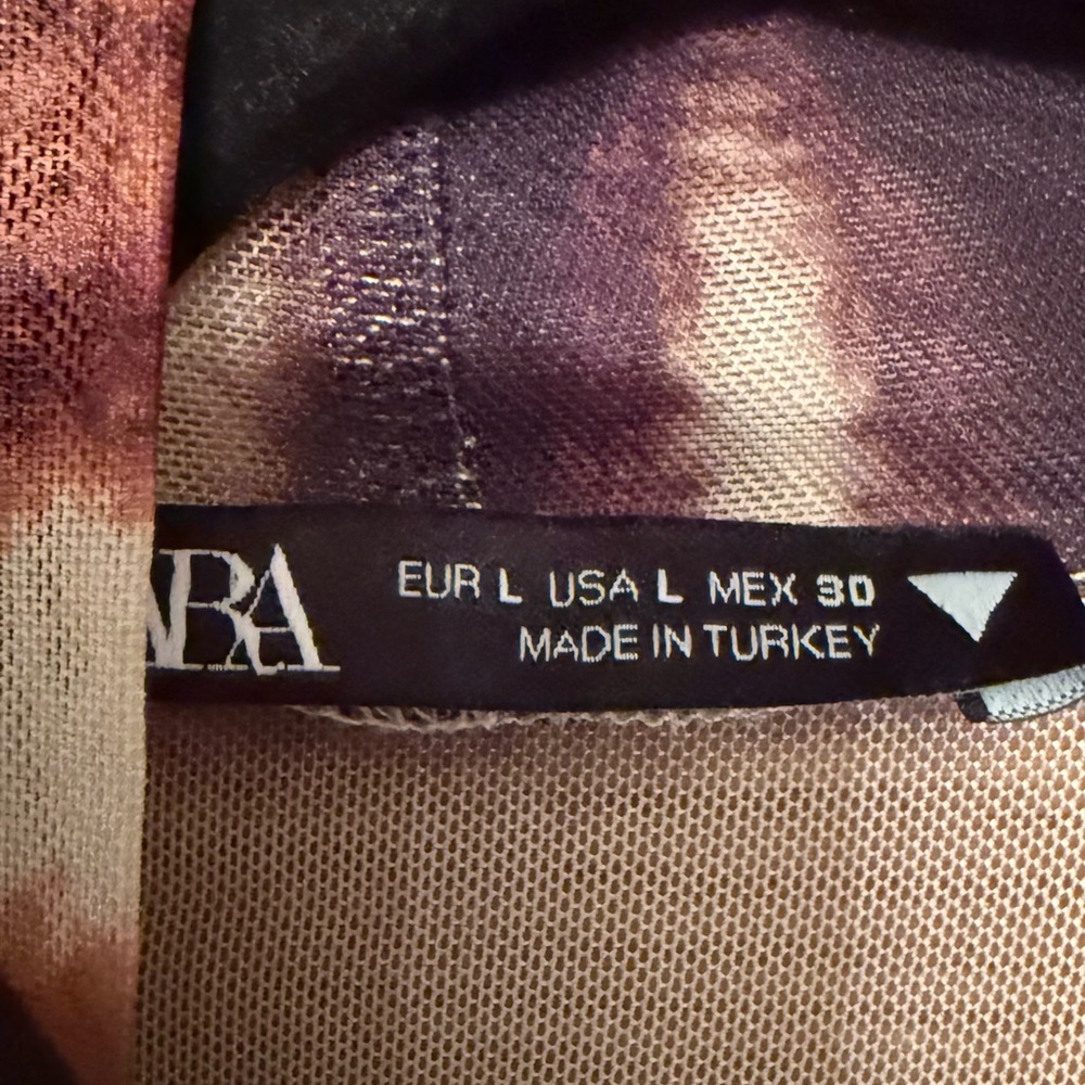 Zara Multicolor Patterned Top - image 2